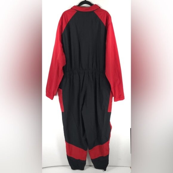 NWT JORDAN ESSENTIALS Varsity Red Flight Suit Jumpsuit DJ2628-636 Size 2X - Picture 7 of 16